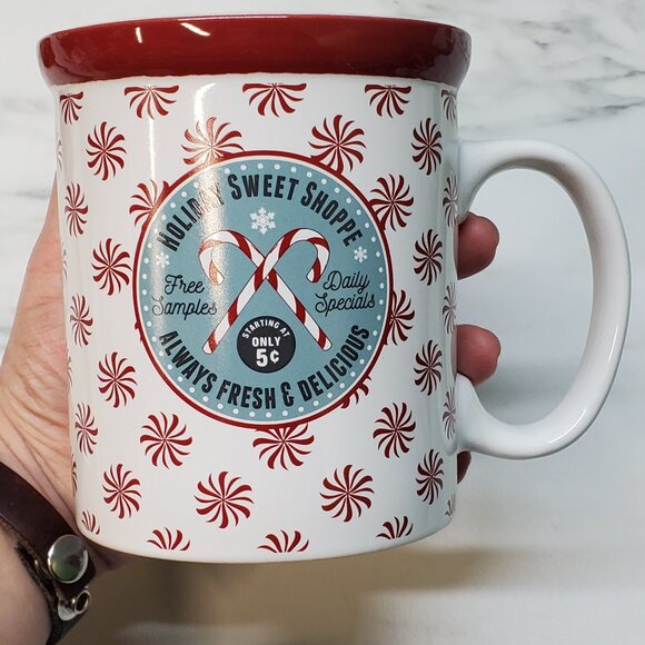 Mug - Holiday Sweet Shoppe Coffee / Hot Chocolate Cup - Picture 1 of 7